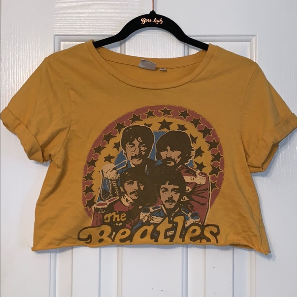 Cropped Tshirt Beatles